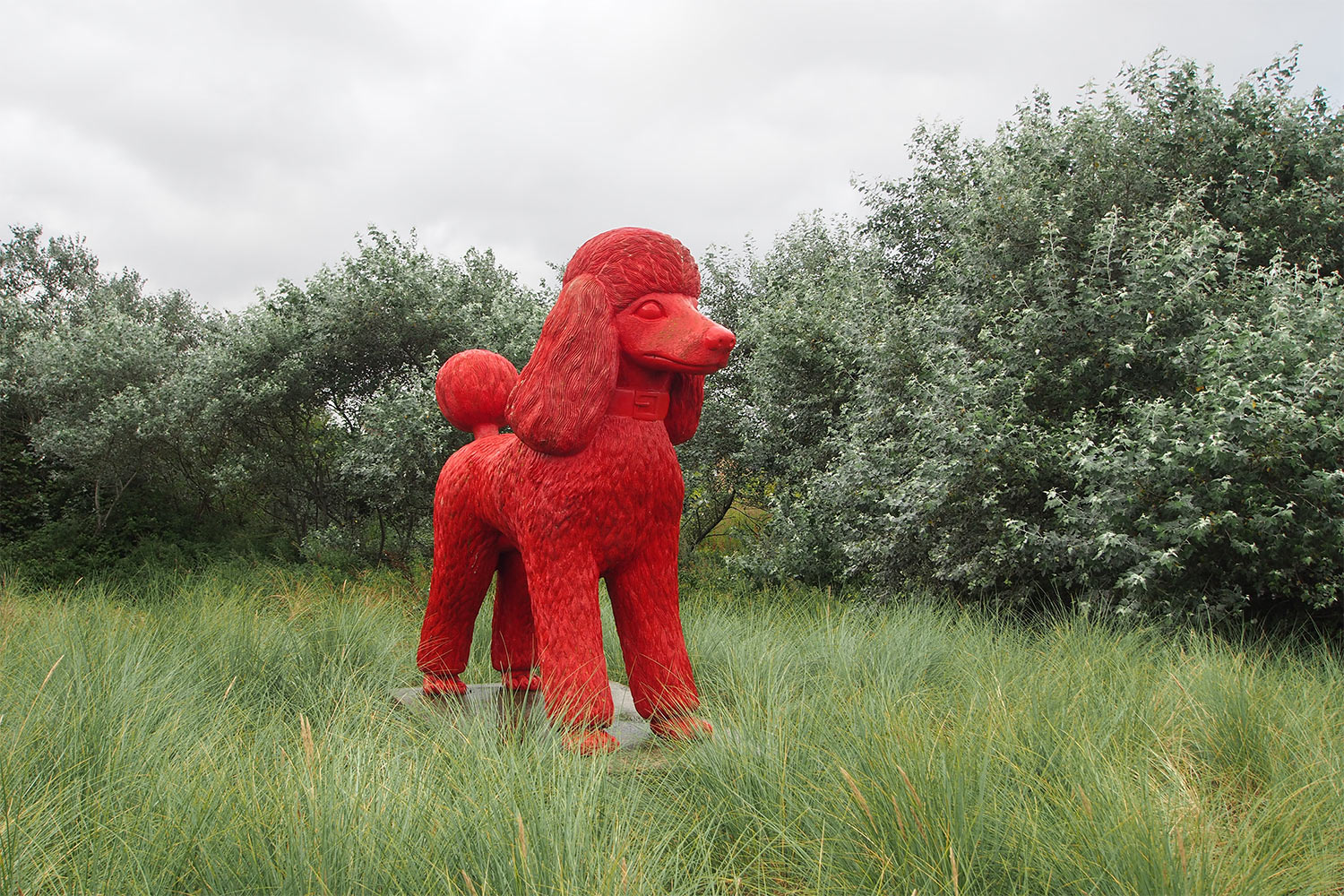 Plastikfiguren in Sint Idesbald/Koksijde . Belgien (Foto: Andreas Kuhrt 2016)