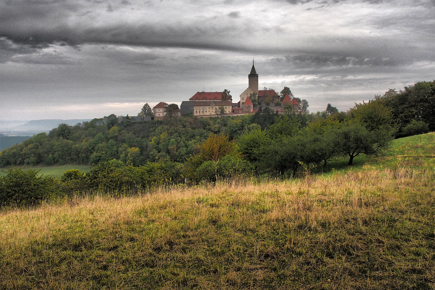 Leuchtenburg auf dem Lichtenberg . bei Seitenroda . Thüringen (Foto: Andreas Kuhrt 2016)