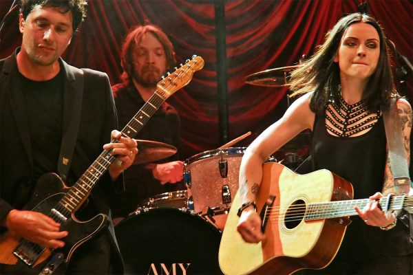 Sam Lewis, Matt Racher & Amy Macdonald (Schottland) . Rudolstadt-Festival 2017 (Foto: Andreas Kuhrt)