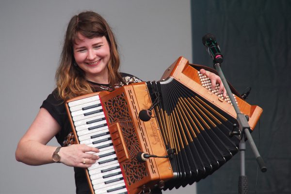 Mairearad & Anna: Mairearad Green . Rudolstadt-Festival 2017 (Foto: Andreas Kuhrt)