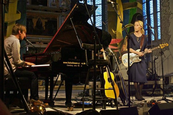 Stadtkirche: Helgi Jóhnsson & Tina Dico . Rudolstadt-Festival 2017 (Foto: Andreas Kuhrt)