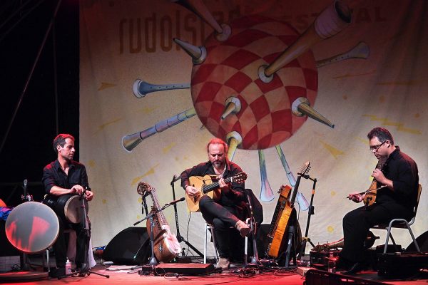 Chemirani López Petrakis . Rudolstadt-Festival 2017 (Foto: Andreas Kuhrt)