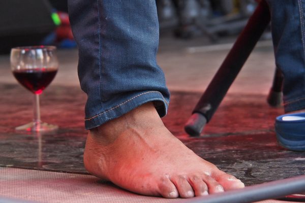 Tcheka Fuß . Rudolstadt-Festival 2017 (Foto: Andreas Kuhrt)