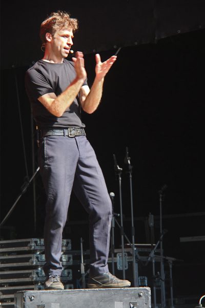 Humanophones: Rémi Leclerc . Rudolstadt-Festival 2017 (Foto: Andreas Kuhrt)