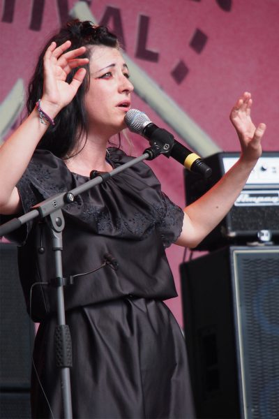 Humanophones: Frédérika Alésina . Rudolstadt-Festival 2017 (Foto: Andreas Kuhrt)