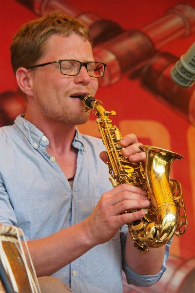 Neckar Ganga: Steffen Dix . Rudolstadt-Festival 2017 (Foto: Andreas Kuhrt)