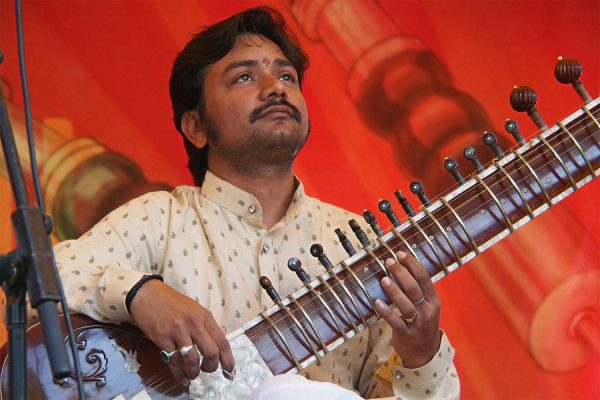 Neckar Ganga: Shyam Rastogi . Rudolstadt-Festival 2017 (Foto: Andreas Kuhrt)