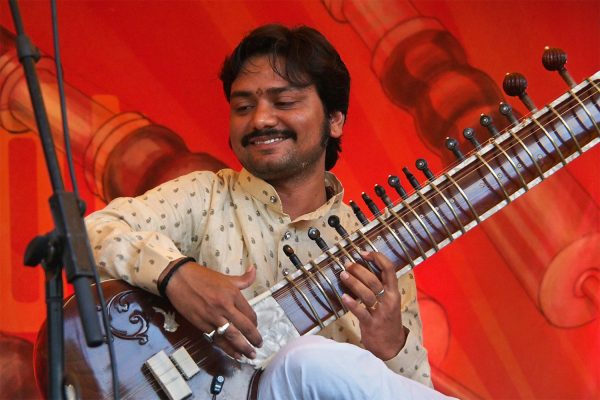 Neckar Ganga: Shyam Rastogi . Rudolstadt-Festival 2017 (Foto: Andreas Kuhrt)