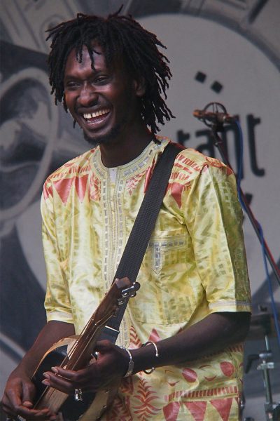 Trio Da Kali: Mamadou Kouyaté . Rudolstadt-Festival 2017 (Foto: Andreas Kuhrt)