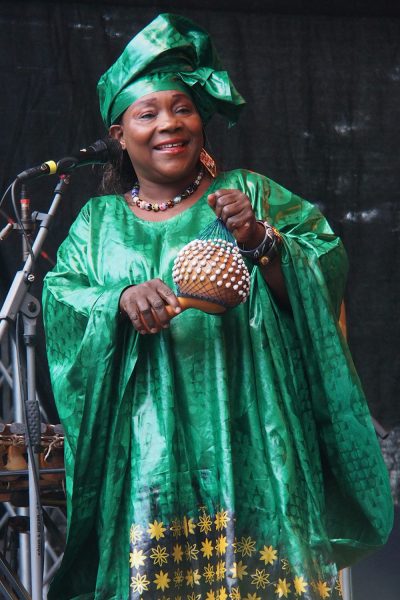 Trio Da Kali: Awa Kassé Mady Diabaté . Rudolstadt-Festival 2017 (Foto: Andreas Kuhrt)