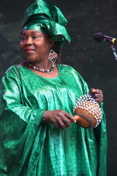 Trio Da Kali: Awa Kassé Mady Diabaté . Rudolstadt-Festival 2017 (Foto: Andreas Kuhrt)