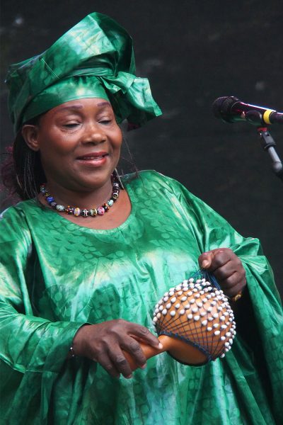 Trio Da Kali: Awa Kassé Mady Diabaté . Rudolstadt-Festival 2017 (Foto: Andreas Kuhrt)