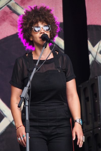 Ani DiFranco Band: Chastity Brown . Rudolstadt-Festival 2017 (Foto: Andreas Kuhrt)