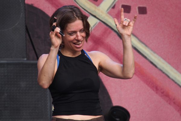 Ani DiFranco . Rudolstadt-Festival 2017 (Foto: Andreas Kuhrt)