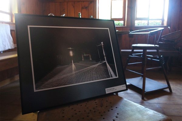 Lichteinfall im Schloß V (Foto: Martin Bogatz) . Fotoausstellung "Ästhetiken des Verfalls" . Kloster Veßra 2018 (Foto: Andreas Kuhrt)