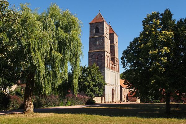 Ruine der Klosterkirche St. Marien im Hennebergischen Museum Kloster Veßra (Foto: Andreas Kuhrt 2018)