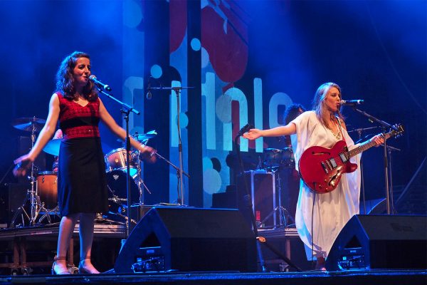 Adaluz Khouriyeh & Yael Deckelbaum (Israel) . Rudolstadt-Festival 2018 (Foto: Andreas Kuhrt)