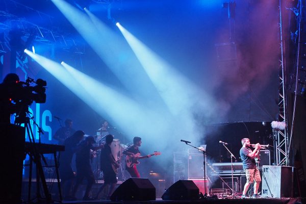 Txarango (Spanien) . Rudolstadt-Festival 2018 (Foto: Andreas Kuhrt)