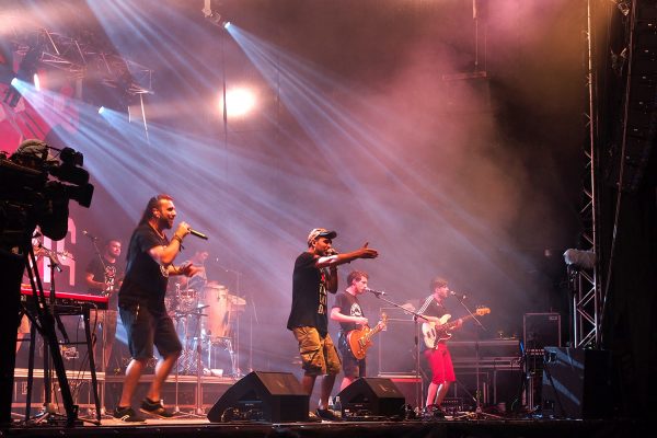 Txarango (Spanien) . Rudolstadt-Festival 2018 (Foto: Andreas Kuhrt)