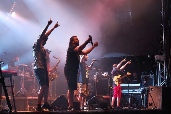 Txarango (Spanien) . Rudolstadt-Festival 2018 (Foto: Andreas Kuhrt)