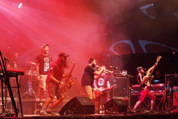 Txarango (Spanien) . Rudolstadt-Festival 2018 (Foto: Andreas Kuhrt)