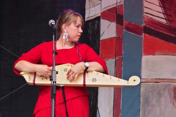 Mari Kalkun . Runorun (Finnland) . Rudolstadt-Festival 2018 (Foto: Andreas Kuhrt)