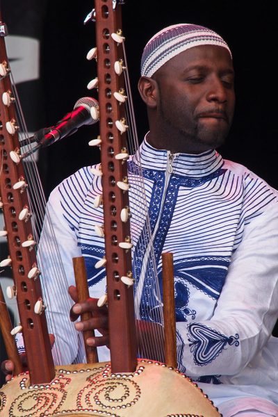 Seckou Keita . Rudolstadt-Festival 2018 (Foto: Andreas Kuhrt)