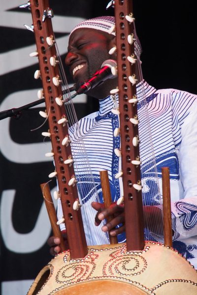 Seckou Keita . Rudolstadt-Festival 2018 (Foto: Andreas Kuhrt)