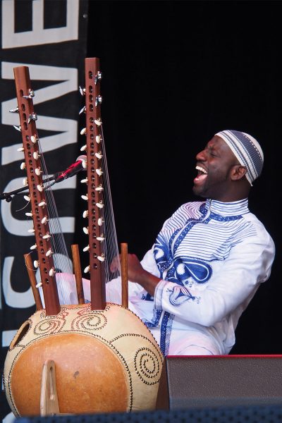 Seckou Keita . Rudolstadt-Festival 2018 (Foto: Andreas Kuhrt)