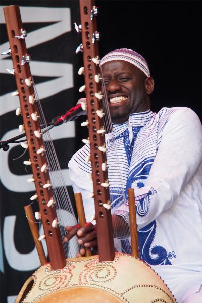 Seckou Keita . Rudolstadt-Festival 2018 (Foto: Andreas Kuhrt)