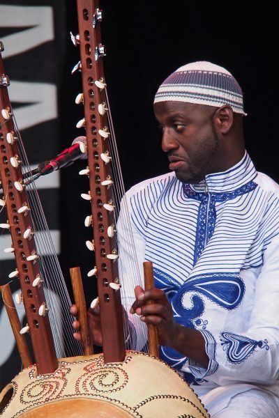 Seckou Keita . Rudolstadt-Festival 2018 (Foto: Andreas Kuhrt)