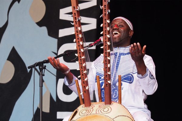 Seckou Keita . Rudolstadt-Festival 2018 (Foto: Andreas Kuhrt)