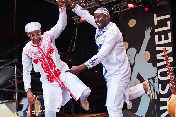 Omar Sosa & Seckou Keita . Rudolstadt-Festival 2018 (Foto: Andreas Kuhrt)