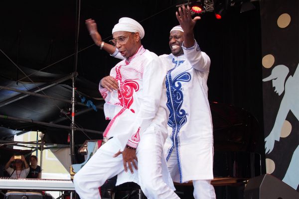 Omar Sosa & Seckou Keita . Rudolstadt-Festival 2018 (Foto: Andreas Kuhrt)