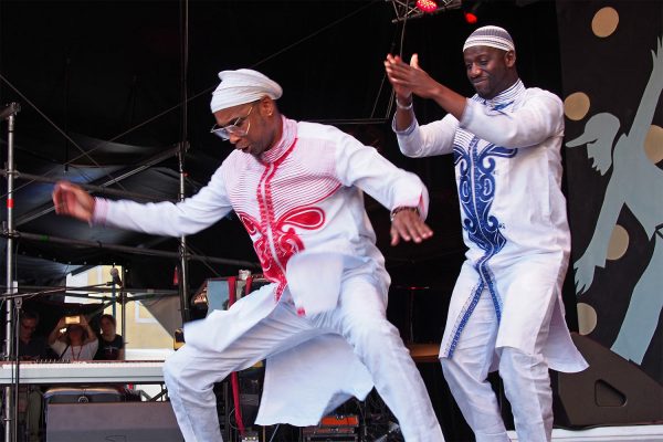 Omar Sosa & Seckou Keita . Rudolstadt-Festival 2018 (Foto: Andreas Kuhrt)