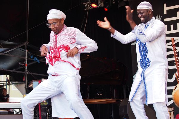 Omar Sosa & Seckou Keita . Rudolstadt-Festival 2018 (Foto: Andreas Kuhrt)