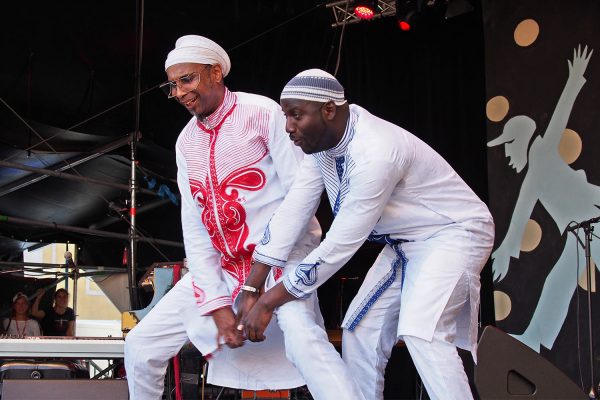 Omar Sosa & Seckou Keita . Rudolstadt-Festival 2018 (Foto: Andreas Kuhrt)