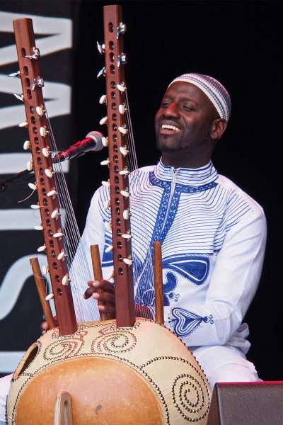 Seckou Keita . Rudolstadt-Festival 2018 (Foto: Andreas Kuhrt)