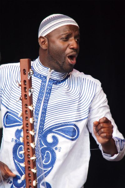 Seckou Keita . Rudolstadt-Festival 2018 (Foto: Andreas Kuhrt)