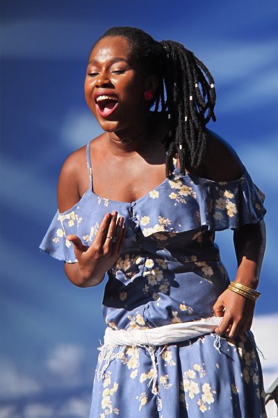 Elida Almeida . Rudolstadt-Festival 2018 (Foto: Andreas Kuhrt)