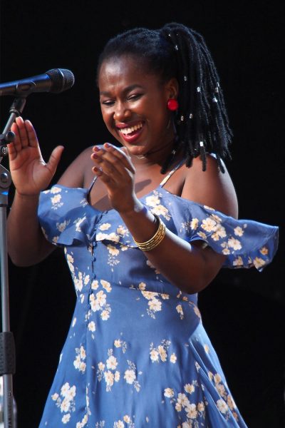 Elida Almeida . Rudolstadt-Festival 2018 (Foto: Andreas Kuhrt)