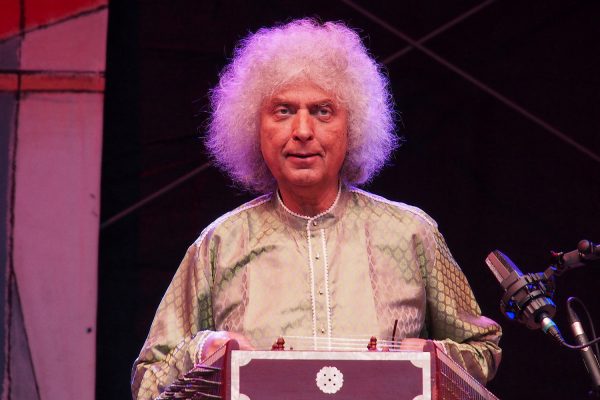 Shiv Kumar Sharma . Rudolstadt-Festival 2018 (Foto: Andreas Kuhrt)