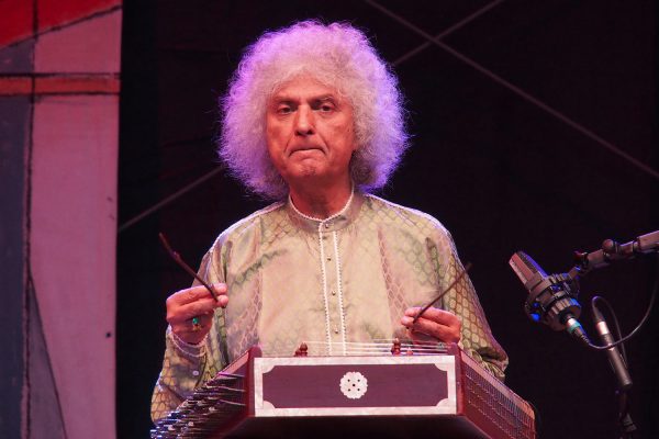 Shiv Kumar Sharma . Rudolstadt-Festival 2018 (Foto: Andreas Kuhrt)