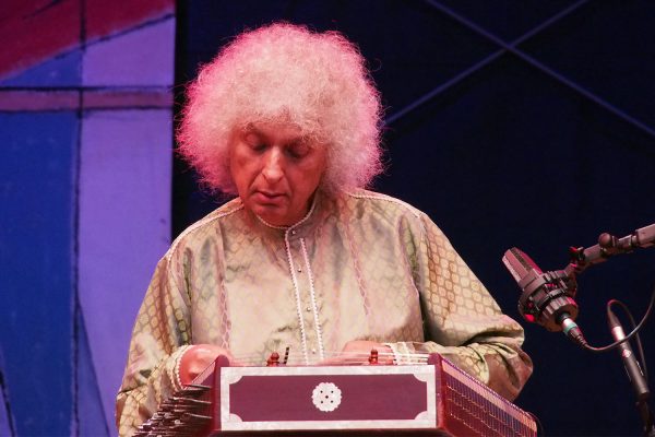 Shiv Kumar Sharma . Rudolstadt-Festival 2018 (Foto: Andreas Kuhrt)