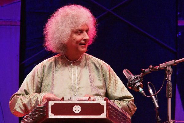 Shiv Kumar Sharma . Rudolstadt-Festival 2018 (Foto: Andreas Kuhrt)