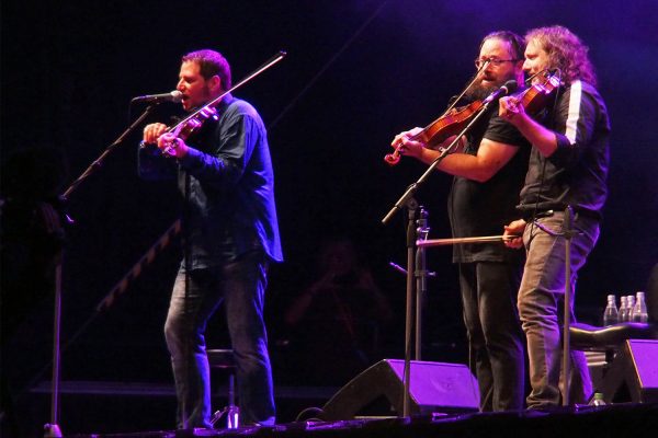 Solo: Le Vent du Nord & De Temps Antan . Rudolstadt-Festival 2018 (Foto: Andreas Kuhrt)