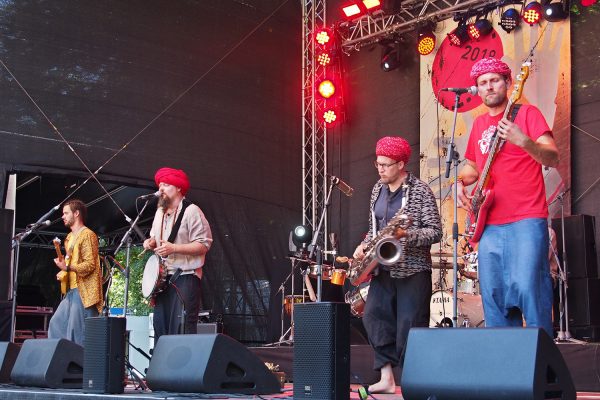 Bombillaz . Rudolstadt-Festival 2018 (Foto: Andreas Kuhrt)