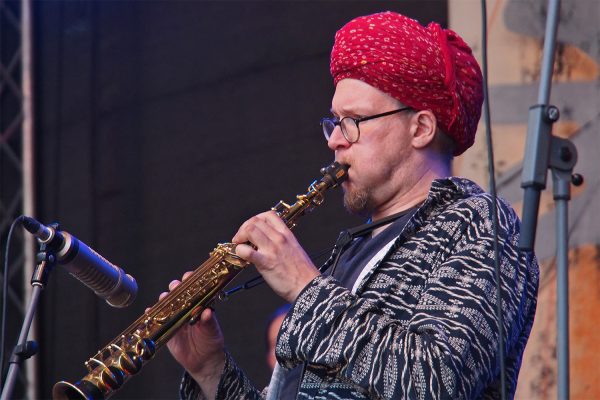 Bombillaz: Arto Moisala . Rudolstadt-Festival 2018 (Foto: Andreas Kuhrt)