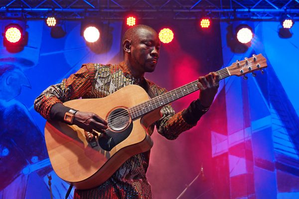 Debademba: Abdoulaye Traoré . Rudolstadt-Festival 2018 (Foto: Andreas Kuhrt)