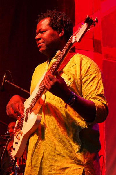 Debademba: Bisou Bass . Rudolstadt-Festival 2018 (Foto: Andreas Kuhrt)